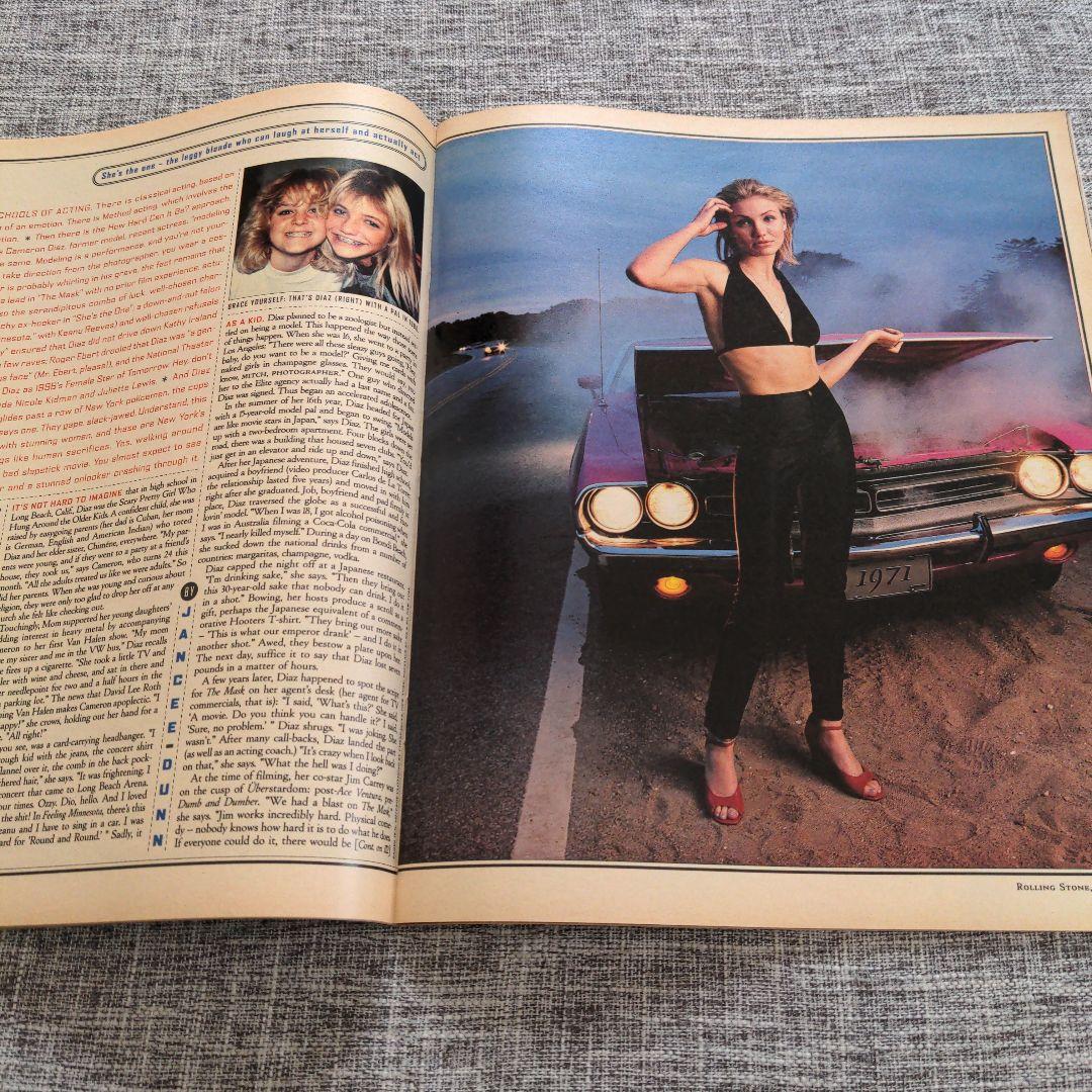 アート・デザイン・音楽 Rolling Stone august1996 Cameron Diaz