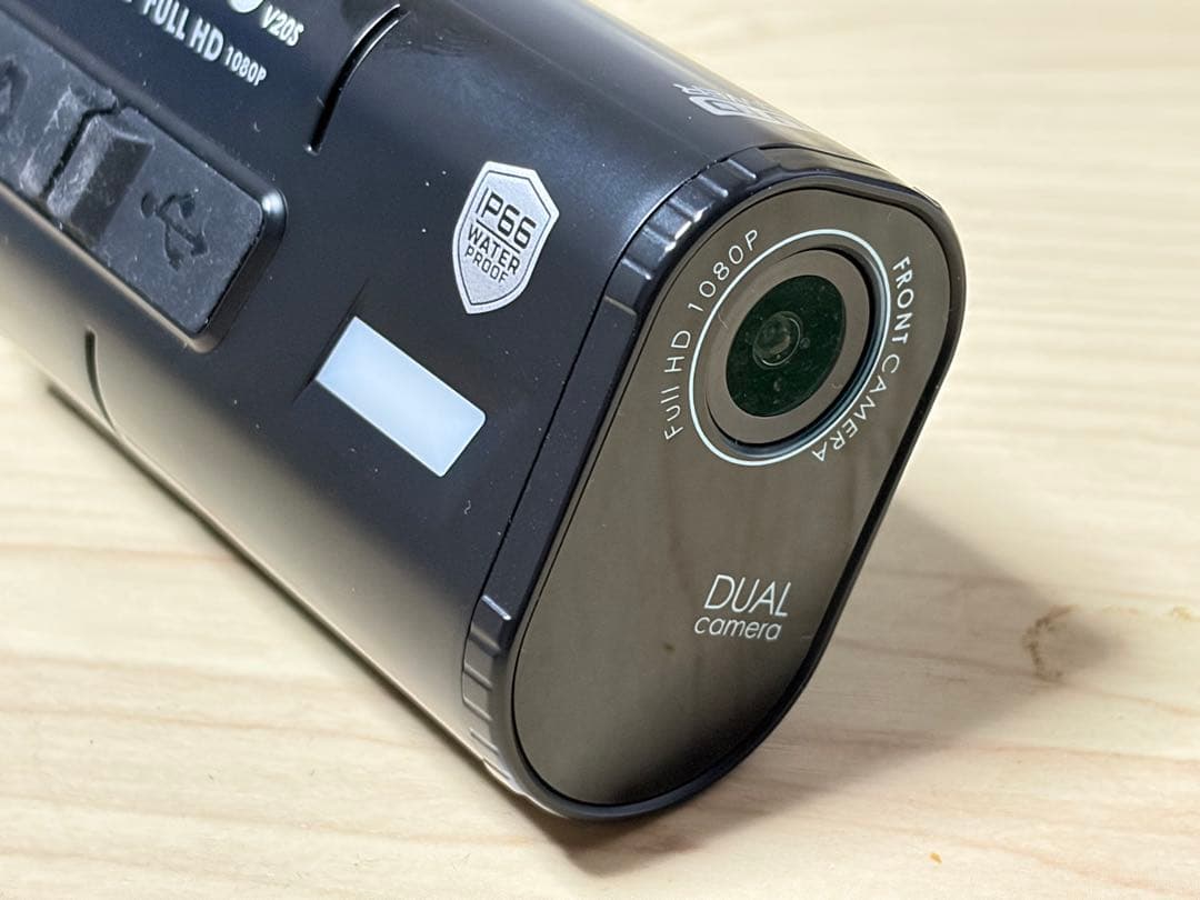 美品⭐️MUFU V20S バイク用ドライブレコーダー FULL HD 1080P