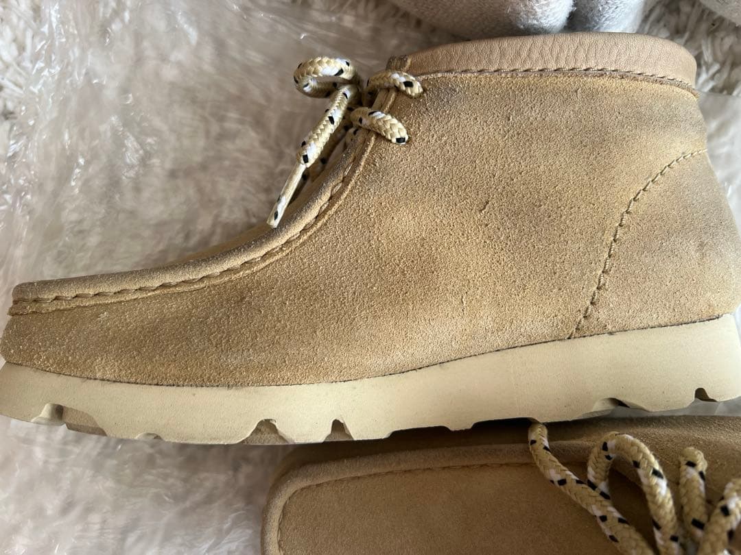 【クリーニング済】ワラビーブーツ ゴアテックス メープル 23cm