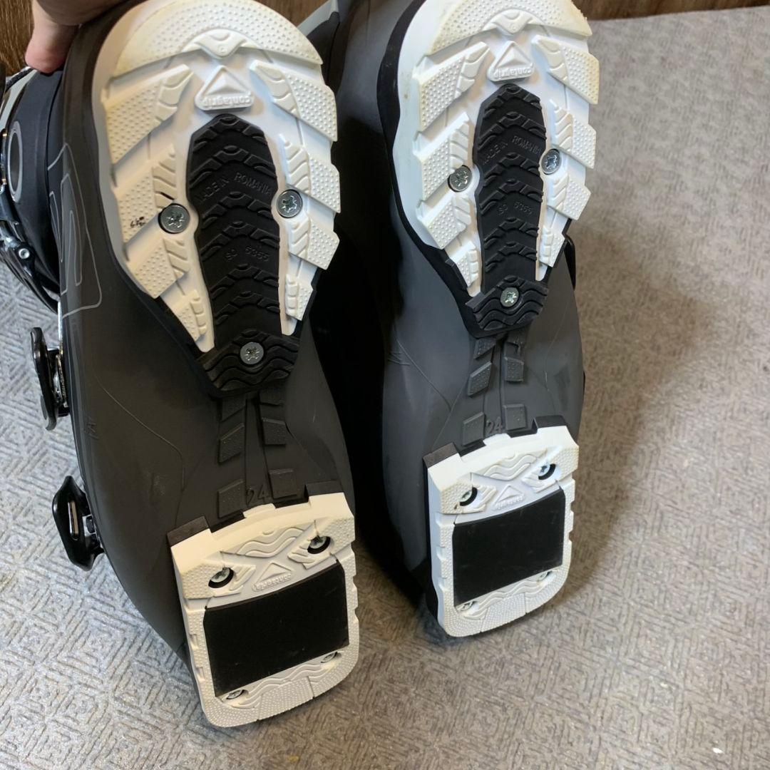 J354\" SALOMON スノーブーツ ブラック メンズ サイズ 25cm