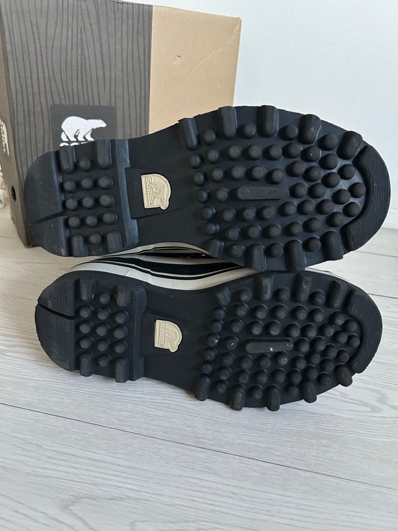 ☆美品☆スノーブーツ 26cm SOREL CARIBOU 防水 ブラック