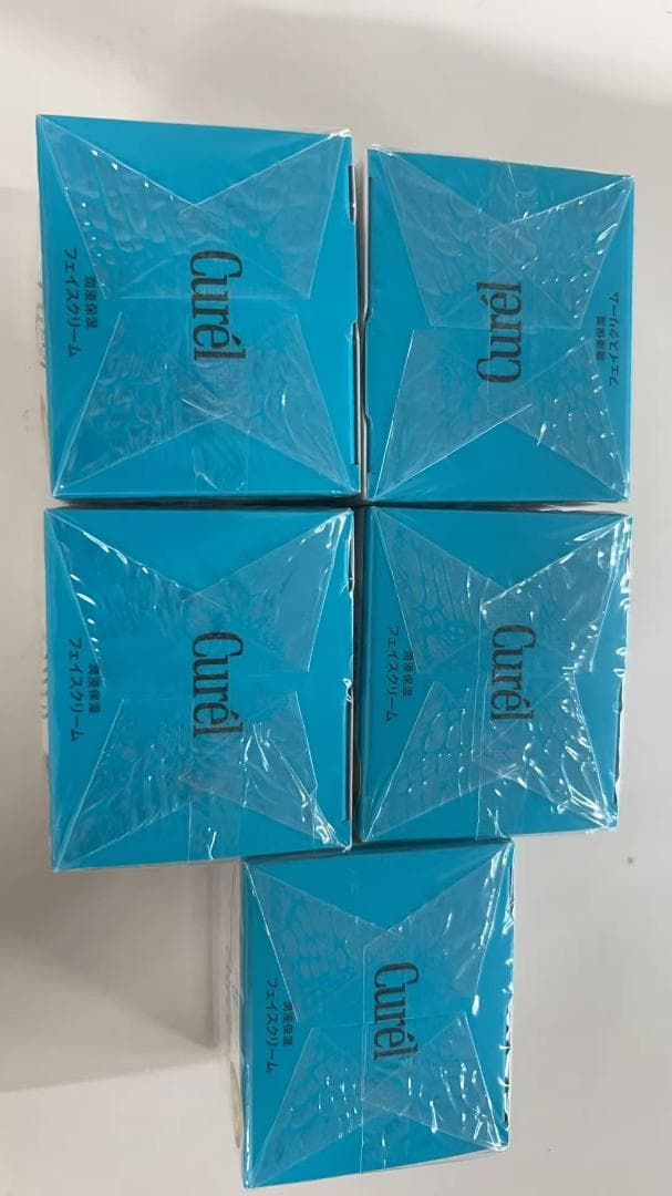 キュレル 潤浸保湿 フェイスクリーム 40g 5箱