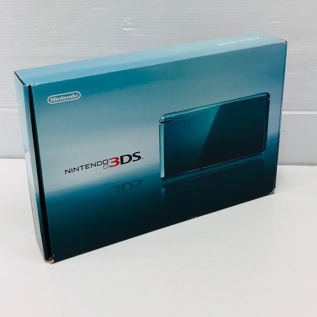 ★未使用品★極美品ニンテンドー3DS アクアブルー【生産終了】訳