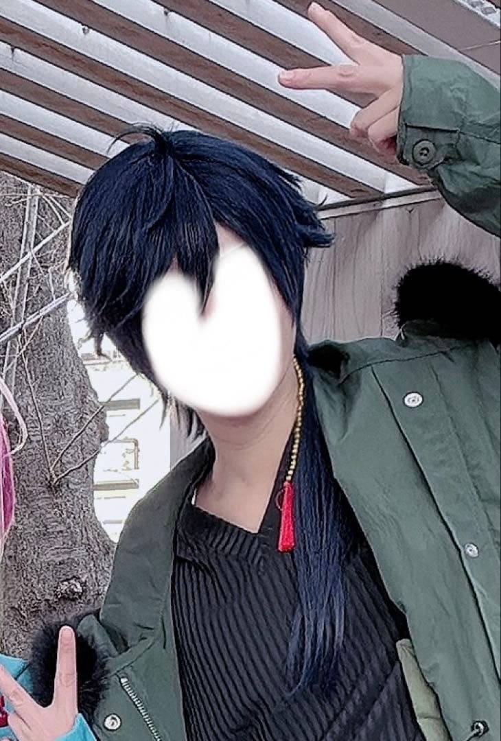 ヒプノシスマイク 有栖川帝統 コスプレ　ウィッグ付