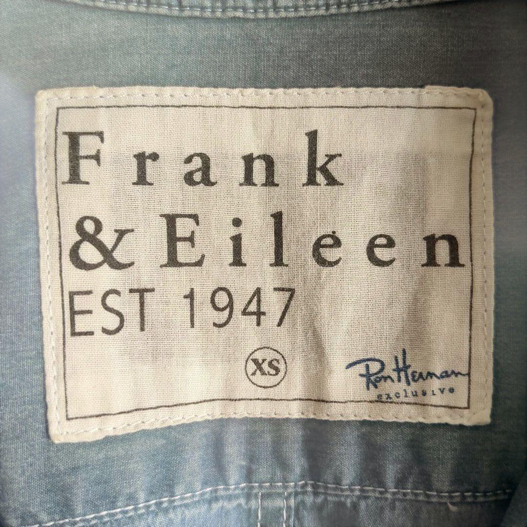 フランクアンドアイリーン ロンハーマン 長袖シャツ コットン ビンテージ加工