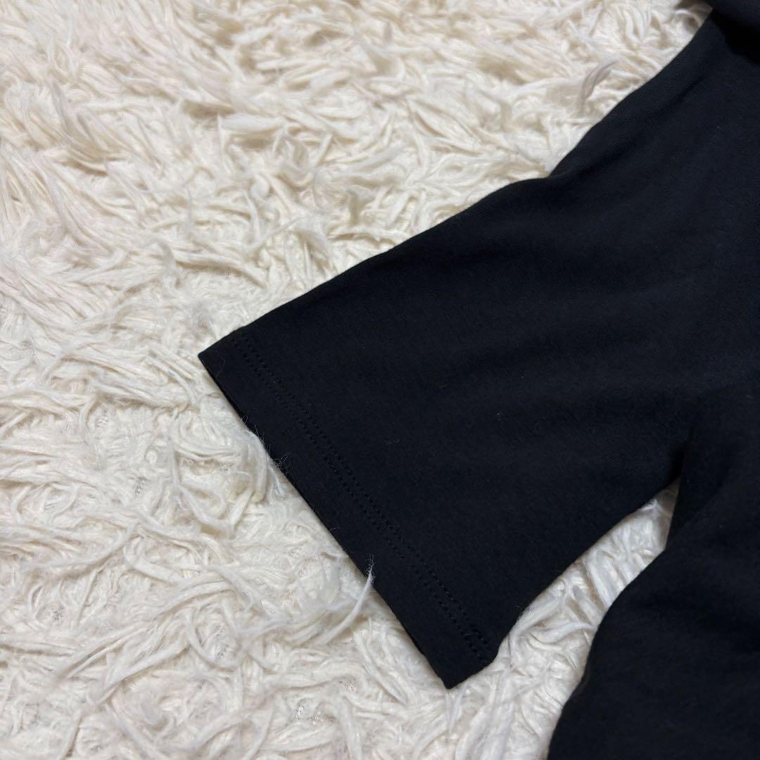 マックスマーラ　最高級白タグ　カシュクール　ショールデザインワンピース　黒　38