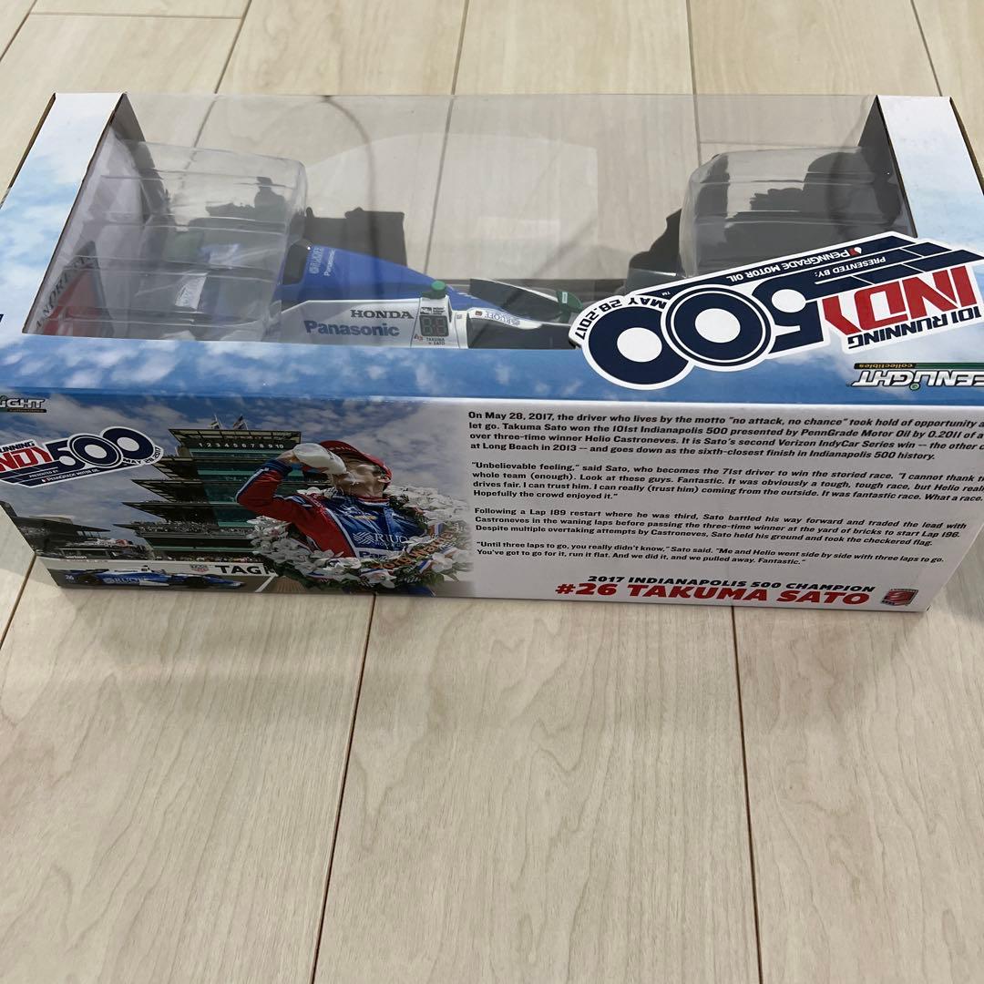 新品　#26 TAKUMA SATO 2017 INDIANAPOLIS 500
