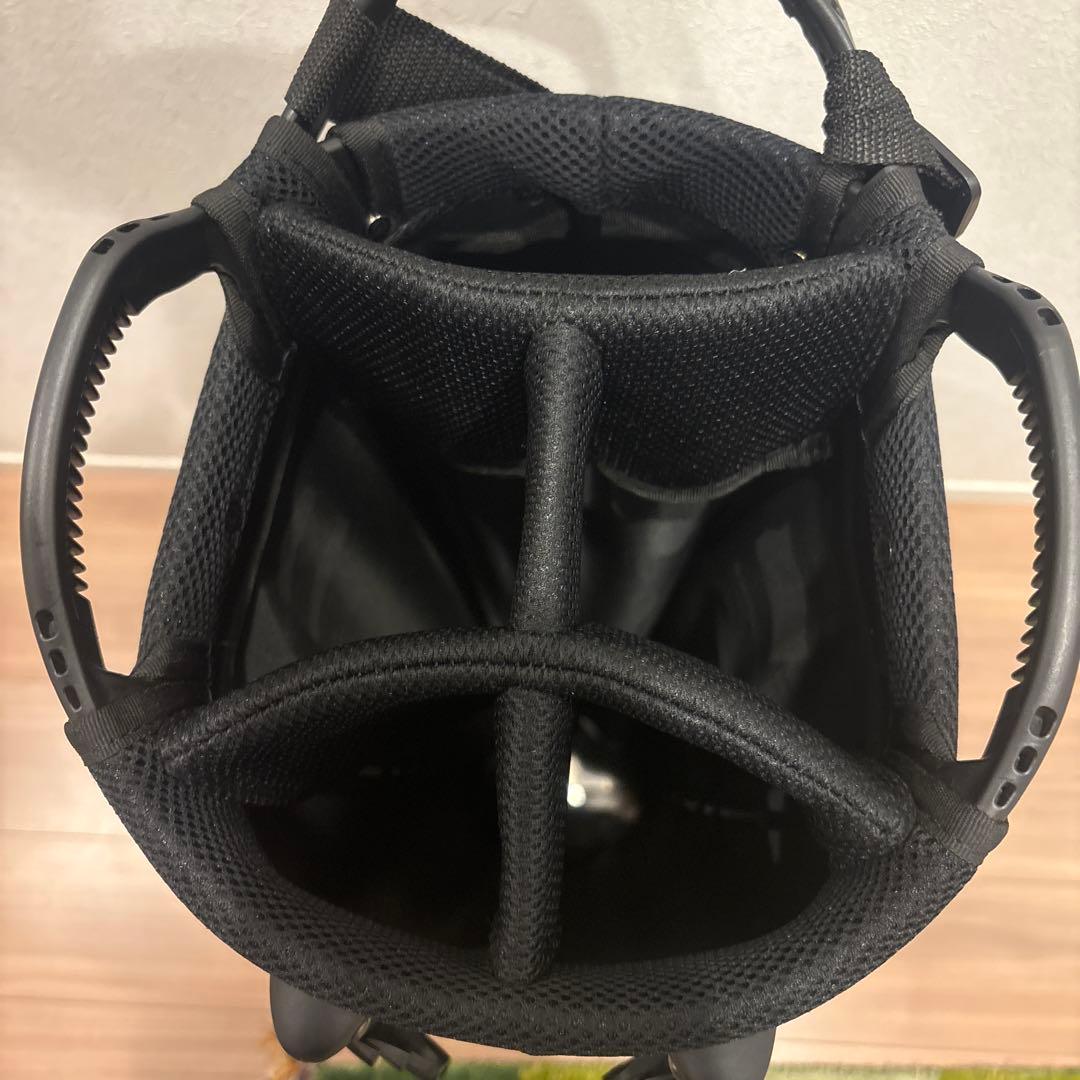 TFW49 キャディバッグ カーキ×チャコール UTヘッドカバー　ネームプレート