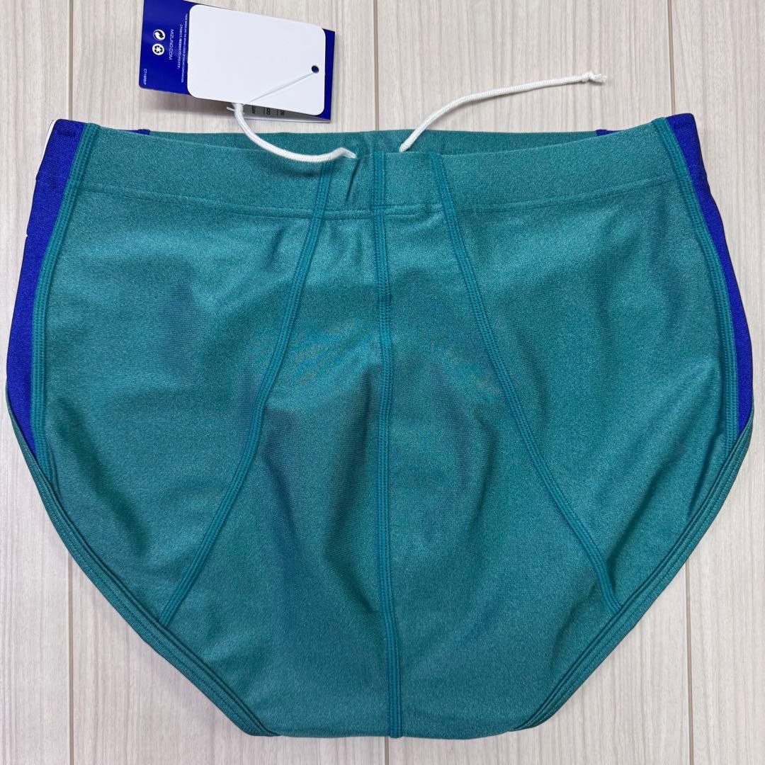 ミズノ　女子陸上レーシングショーツ　3XLサイズ　Rグリーン×サーフブルー　新品