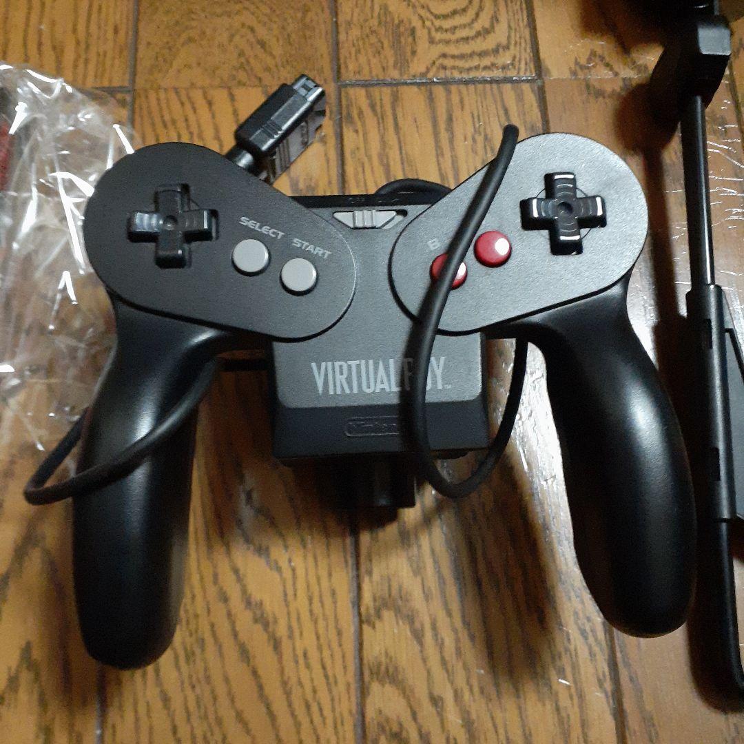 バーチャルボーイ本体　箱なし　ACアダプタタップ、レッドアラーム　テトリスセット