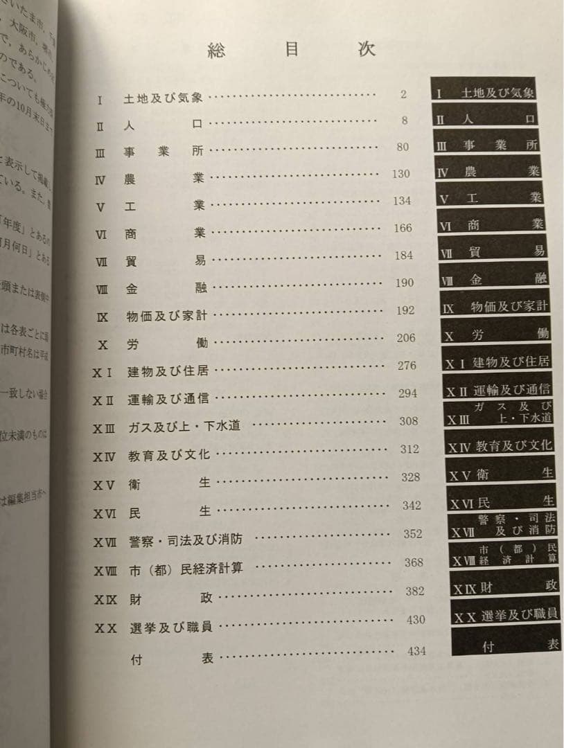 大都市比較統計年表 平成29年