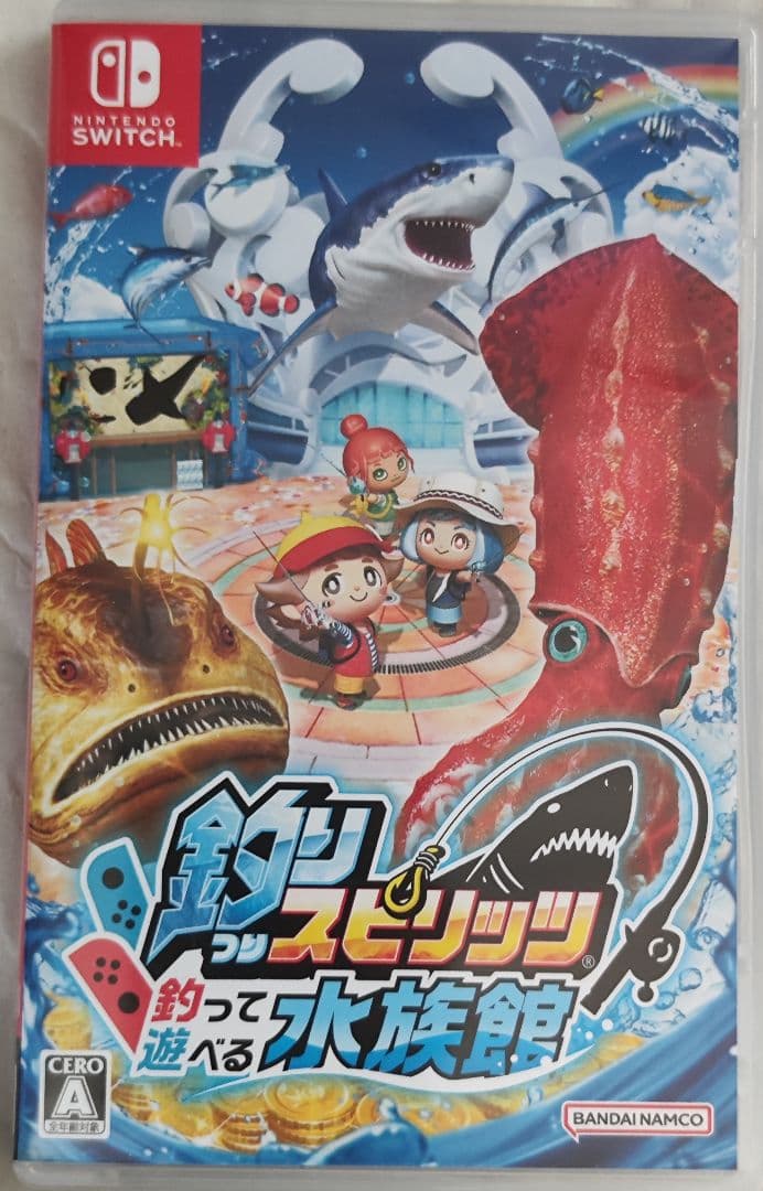 中古　釣りスピリッツ 釣って遊べる水族館 サオコン同梱　動作確認済み