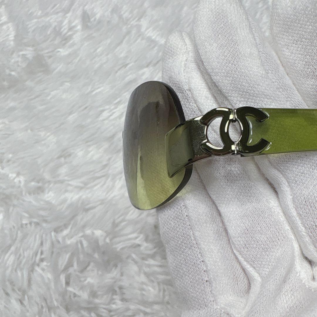 シャネル 4037ココマーク サングラス グリーン 59□15
