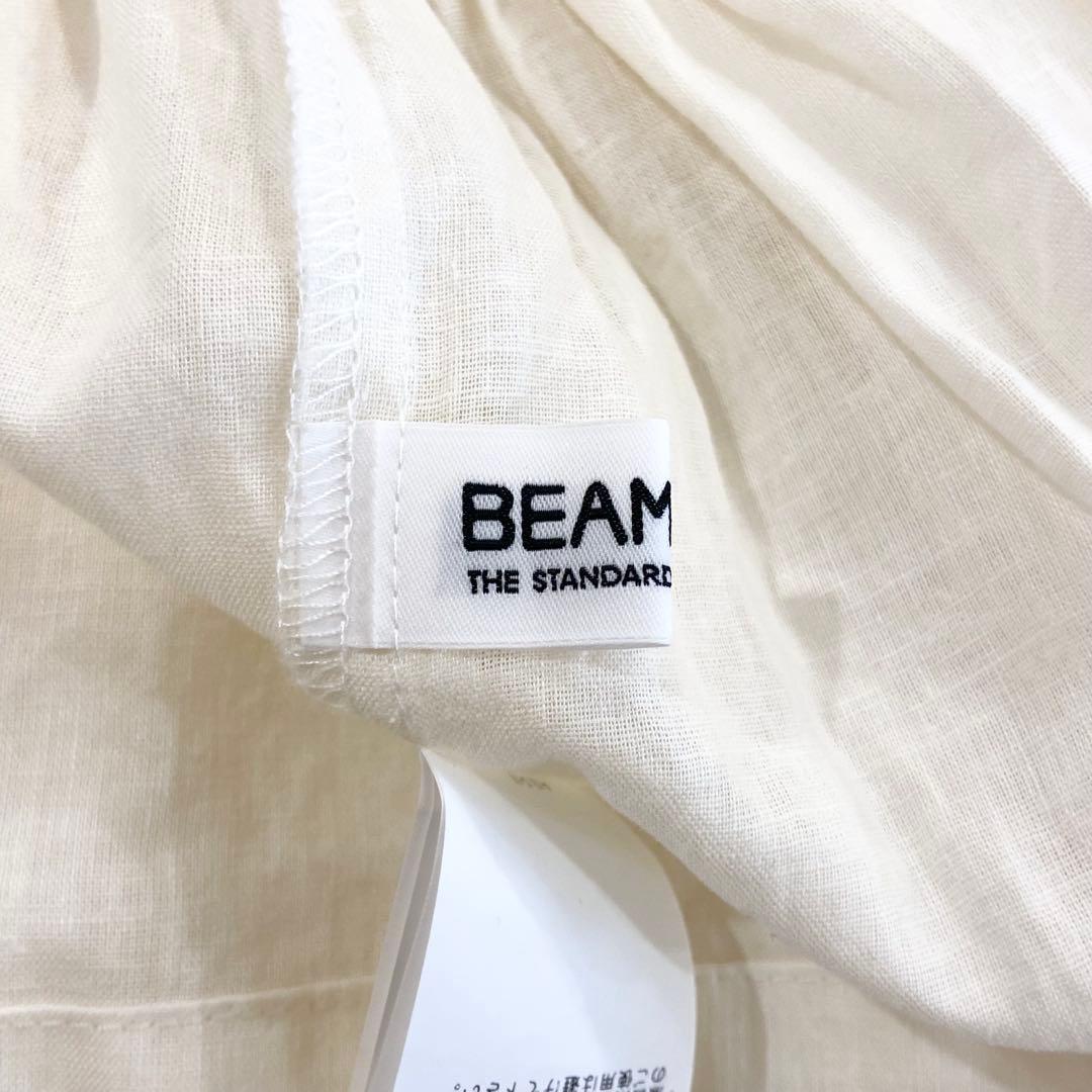 新品未使用 BEAMS BOY コットンリネンカシュクール キャミソールブラウス