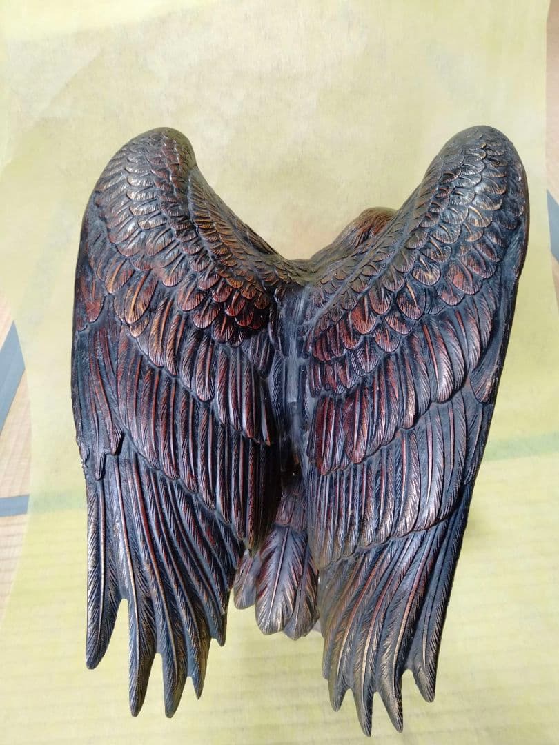 「バケラッタ亅　鷲・鳶・鳥・金属製・置物・飾り物・オブジェ・レア