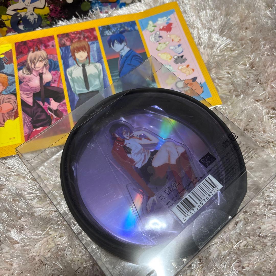 チェンソーマン 収納ボックス 漫画 ステッカー しおり IRIS OUT 限定版