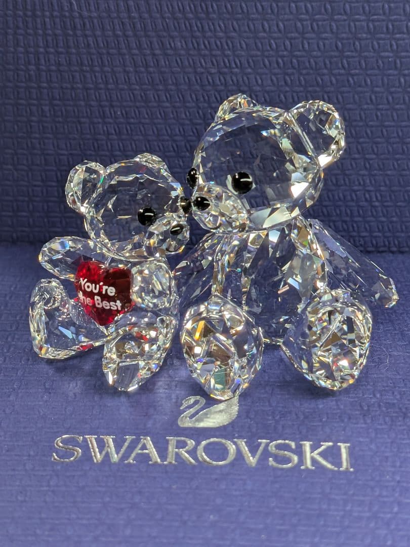 スワロフスキー　You’re the Best　 親子クリスベア　超美品　箱有