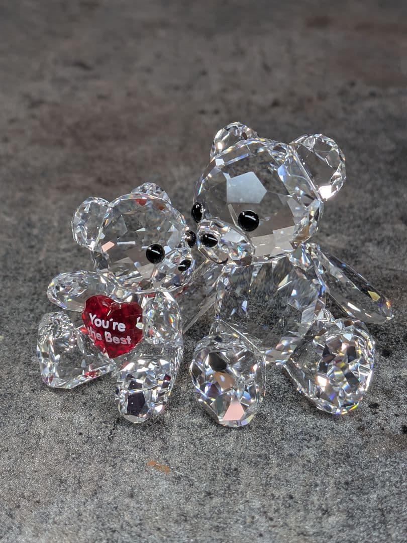 スワロフスキー　You’re the Best　 親子クリスベア　超美品　箱有