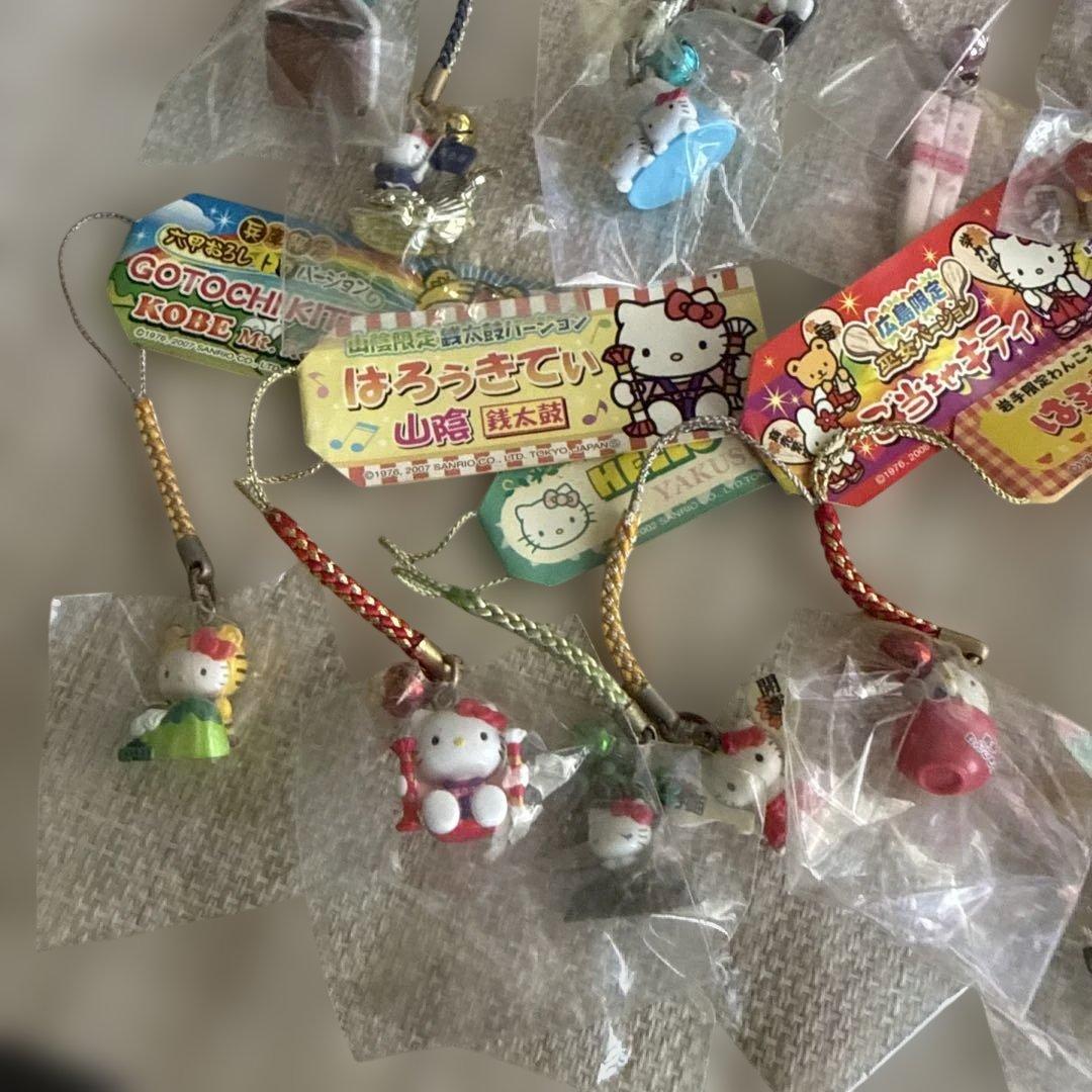 ハローキティ ストラップセット