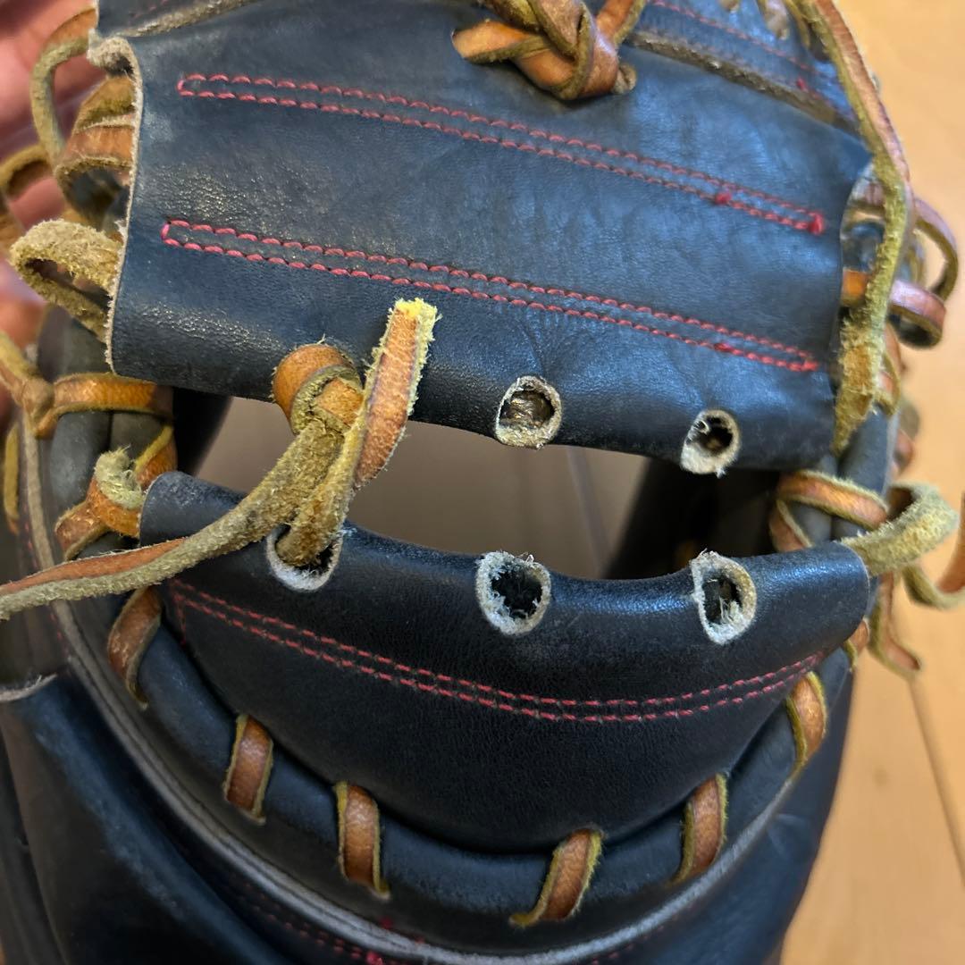 SHINING STAR 硬式グローブ 黒 キャッチーミット