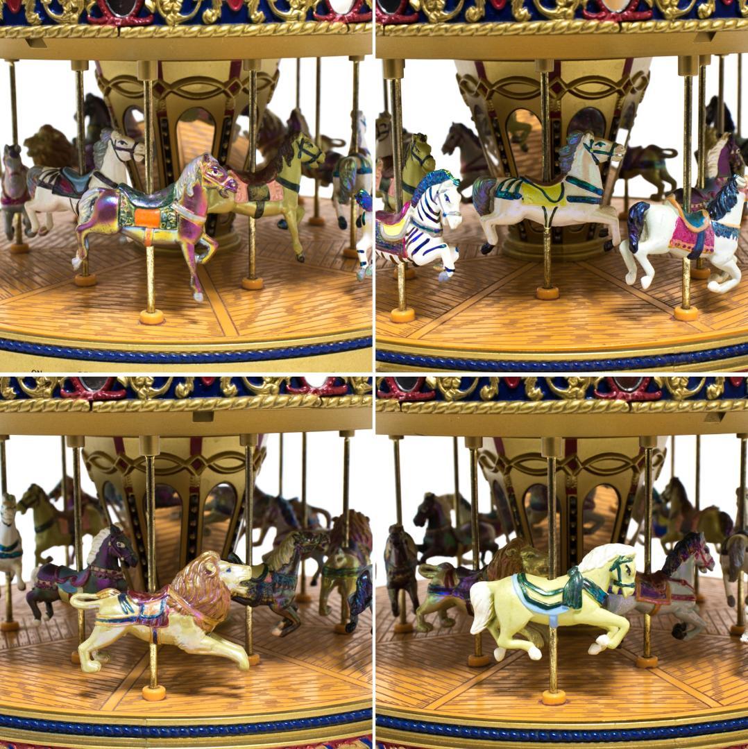 [匿名配送]ミスタークリスマス ゴールドラベル メリーゴーランド オルゴール