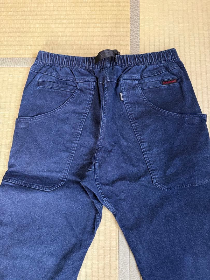 GRIP SWANY × Gramicci ストレッチデニム ガーデンパンツ