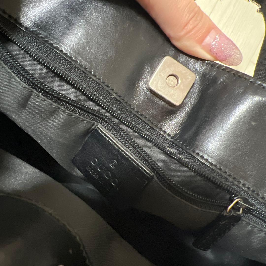 GUCCI グッチ GGキャンバス ハンドバッグ