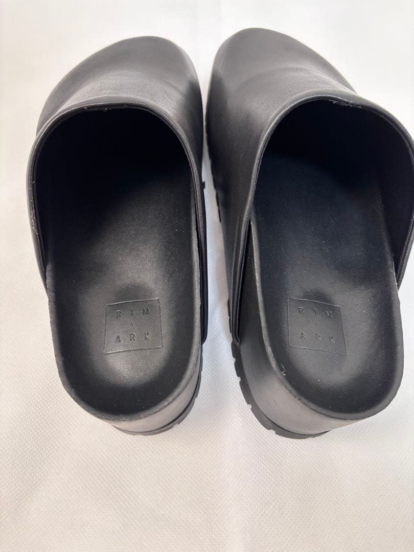 RIM. ARK♢Relaxy leather sandalクロッグサンダル37