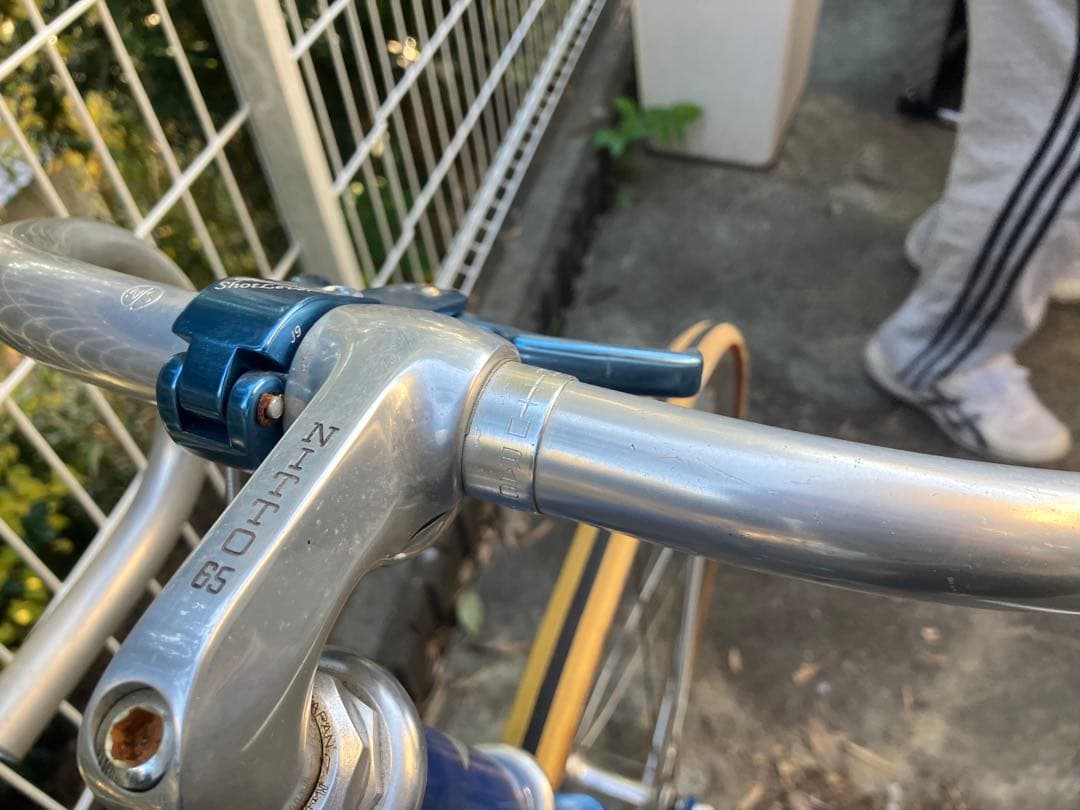 【値下げ可】vivalo NJS ピスト バイク クロモリ 青 NITTO 競輪