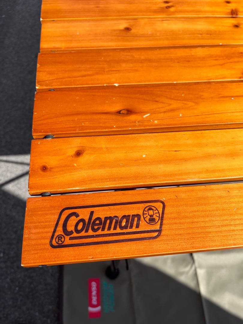 コールマン　ナチュラルウッドロールテーブル クラシック