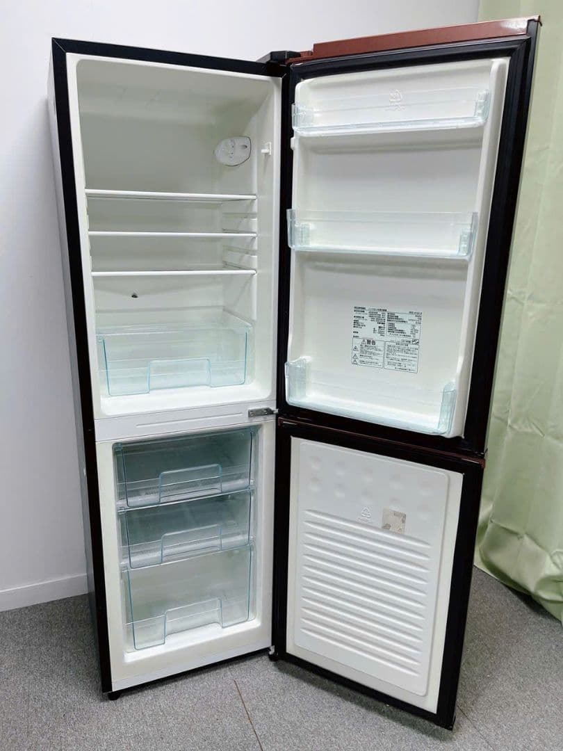 福岡配送込み アイリスオーヤマ ノンフロン冷凍冷蔵庫　IRSE-H16A-B