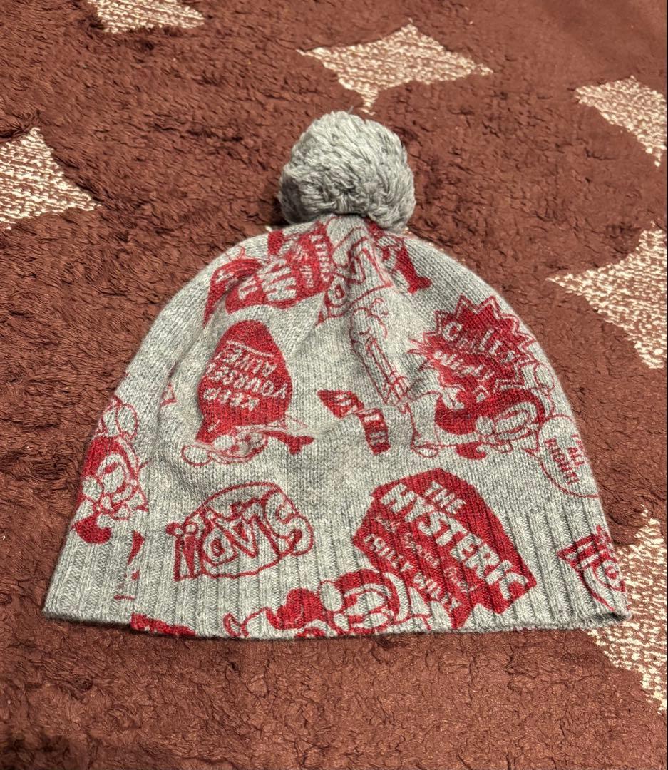 ヒステリックグラマー希少！チリーウィリー ボンボン ニットキャップ　ビーニー