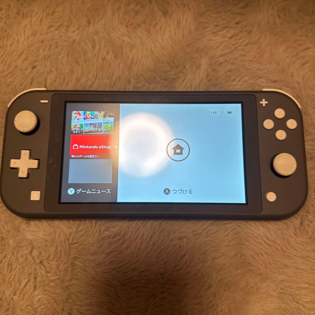 Nintendo Switch Lite グレー 本体中古