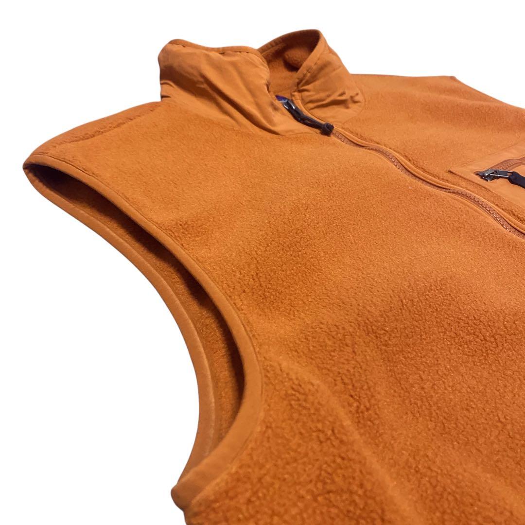 当日発送フォロー割FA24 patagonia フリースベスト XL オレンジ