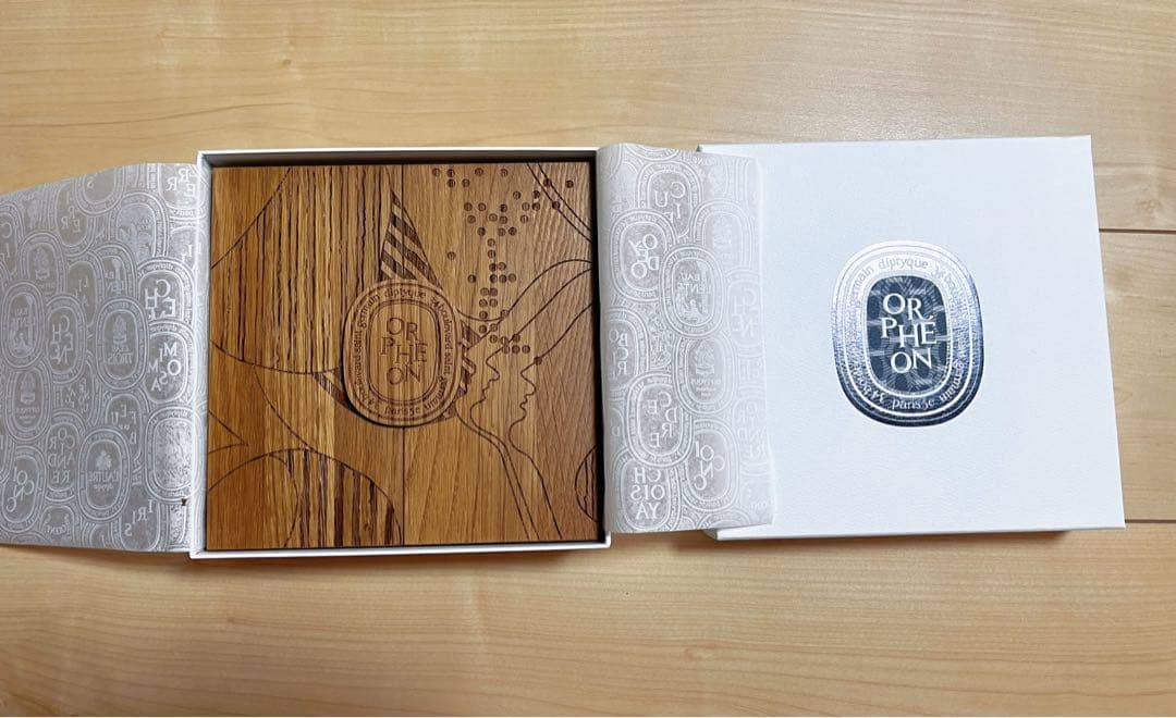 新品 Diptyque Orphéon 限定版 木箱　75ml オルフェオン