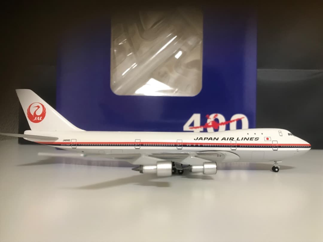 激レア　JAL　B747 Aeroclassics 1/400