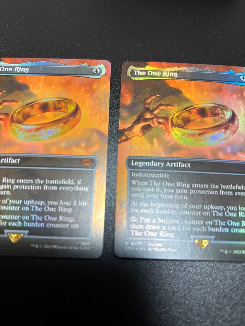 一つの指輪 The One Ring 2枚セット MTG foil