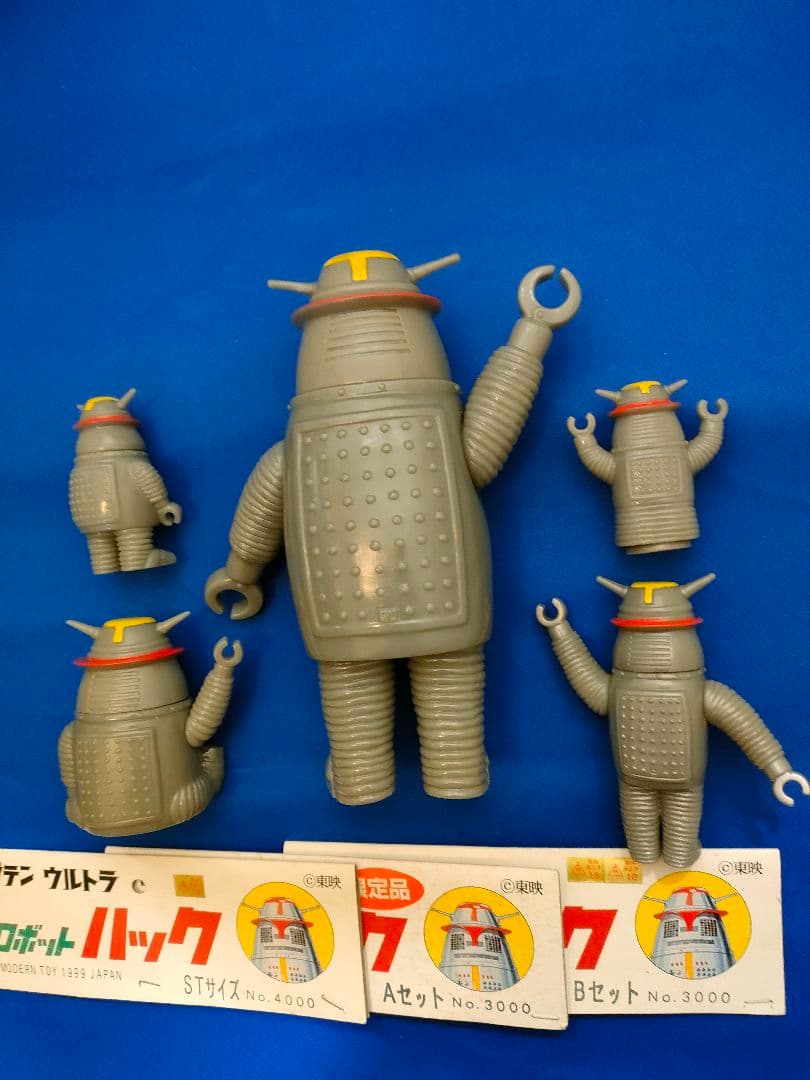 ロボットハック ソフビ フルセット モダントーイ 彩色済 キャプテンウルトラ