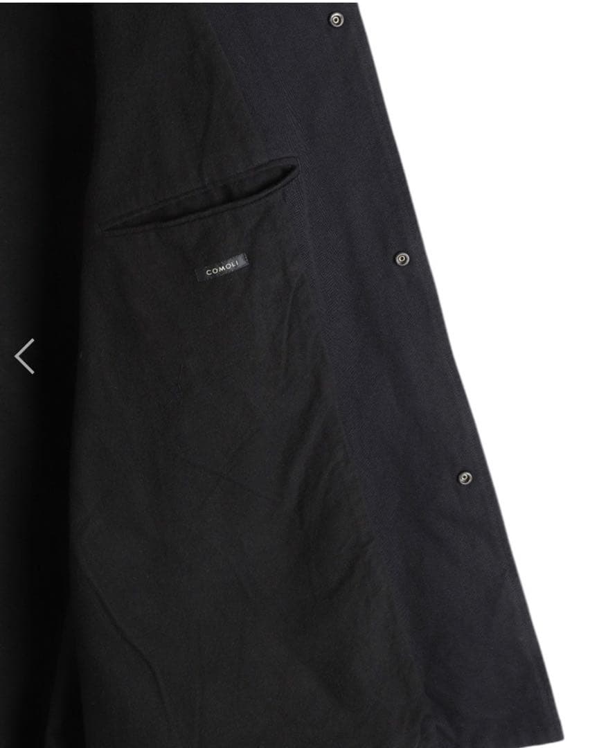 新品未使用　Comoli 25SS ポストワークツイルジャケット サイズ2