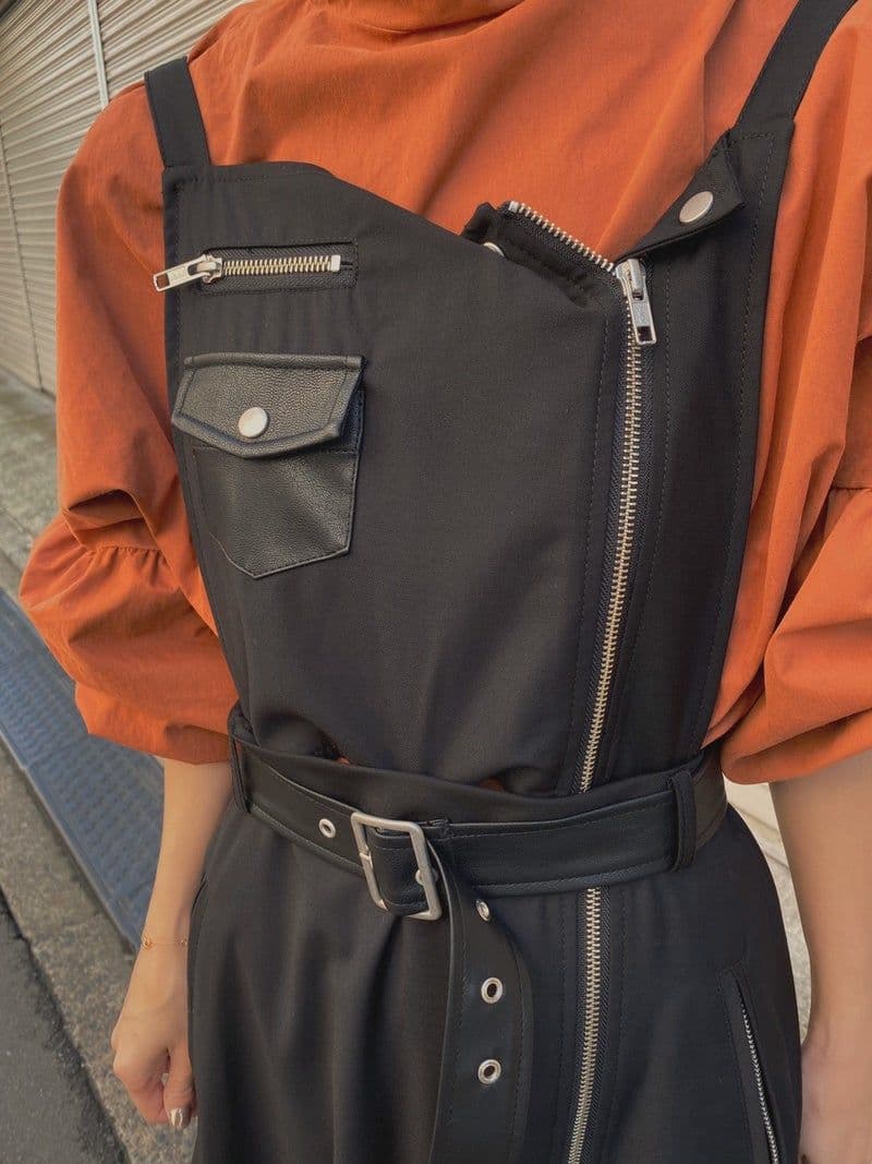 ワンピース ameri vintage RIDERS SALOPETTE