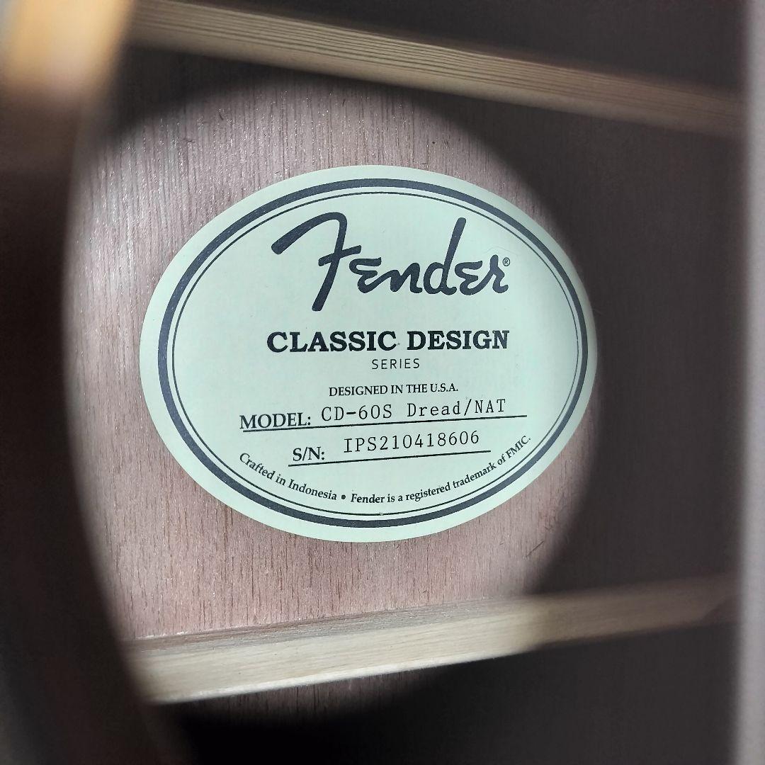 抹*ん様 Fender CD-60S Dread/NAT