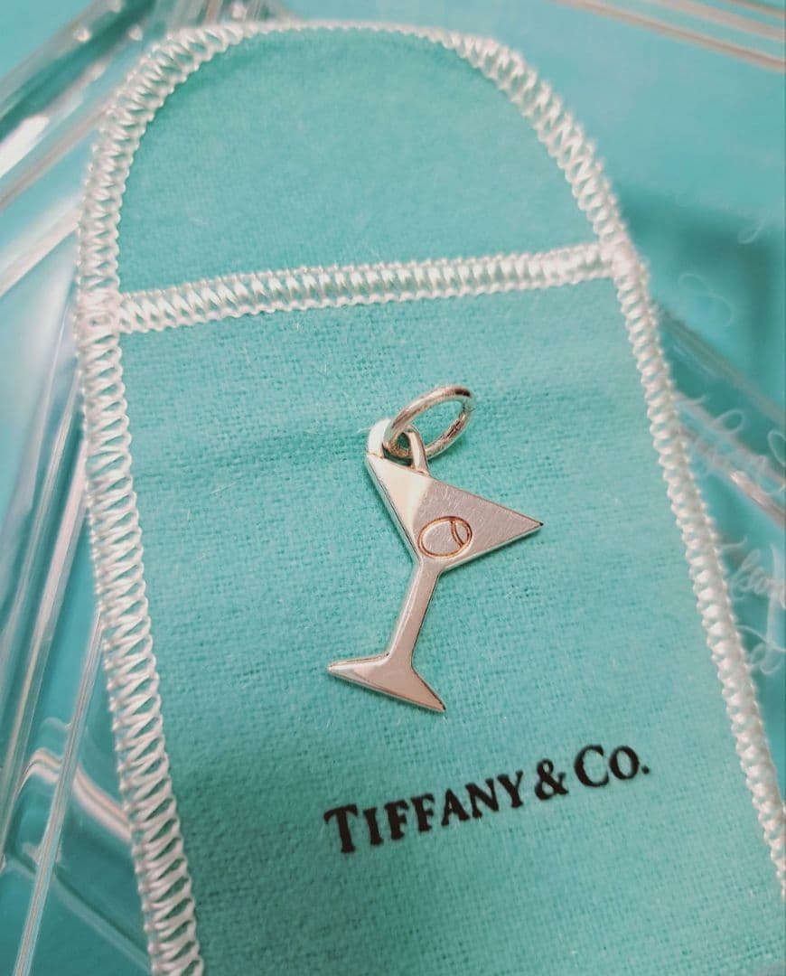 ティファニー マティーニ グラス チャーム 激レア