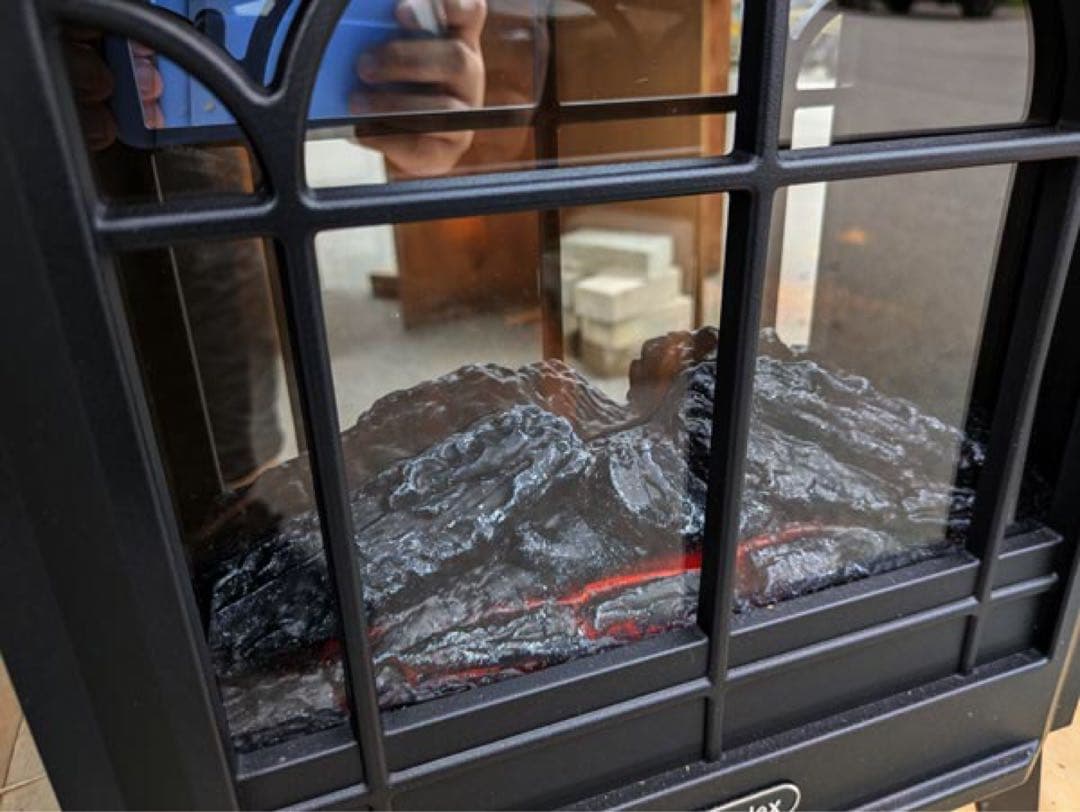 暖炉型ファンヒーター Dimplex ブラック