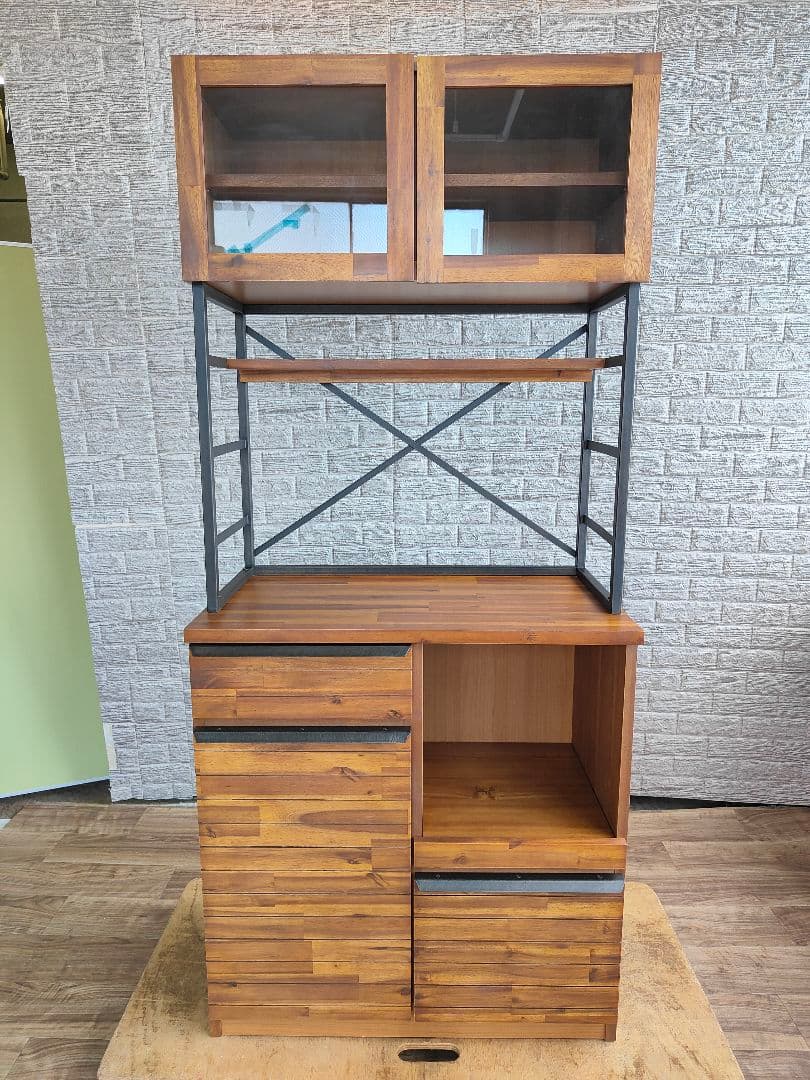 unico ウニコ SWELLA スウェラ キッチンボード W80 食器棚