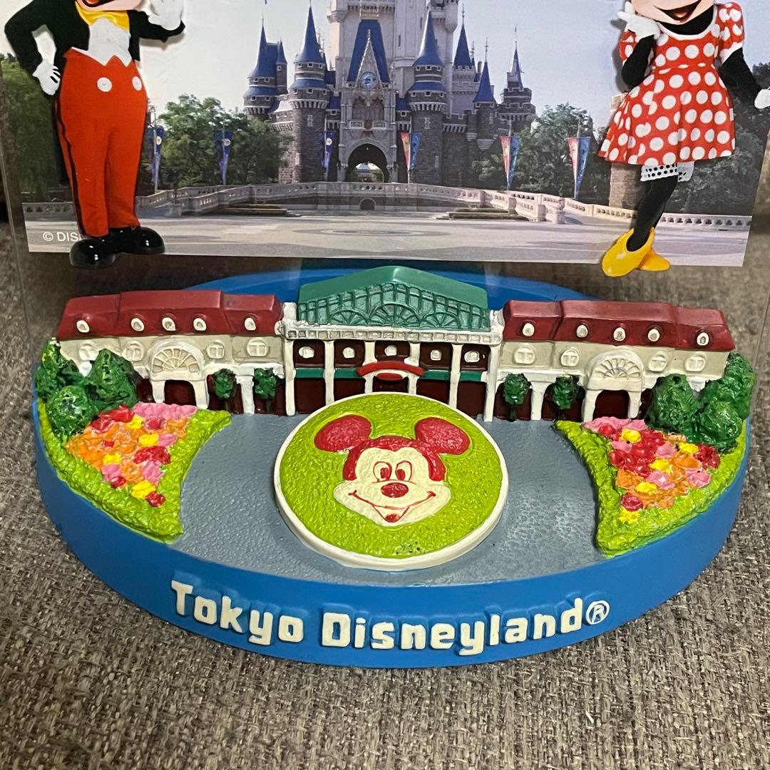 ディズニーリゾート エントランス フォトスタンド　写真立て　ミッキー ミニー