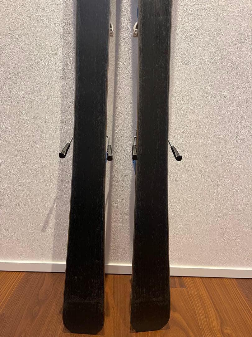 KAZAMA 子供用スキー板117㎝ ブーツ ストック セット ジュニア ブルー