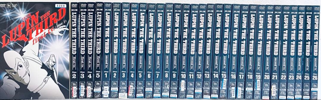 ルパン三世　first +second +PART III 【全41巻】　全巻