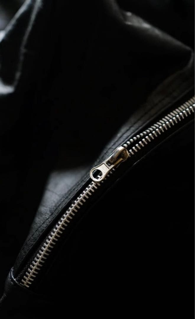 未使用 anytee オリジナル レザーボストン パラシュートバッグ