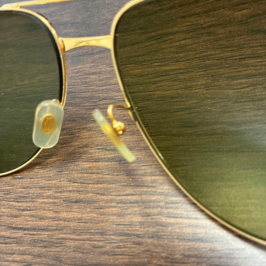 フランス製　カルティエ サントス デュモン サングラス