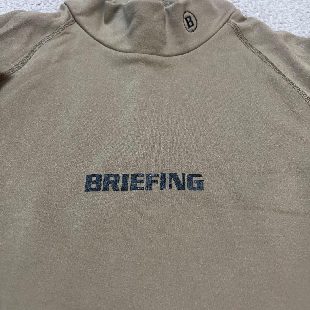 BRIEFING メンズ ウォーム ロングスリーブ ハイネック Lサイズ